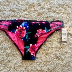 Floral Pink Bikini Bottom